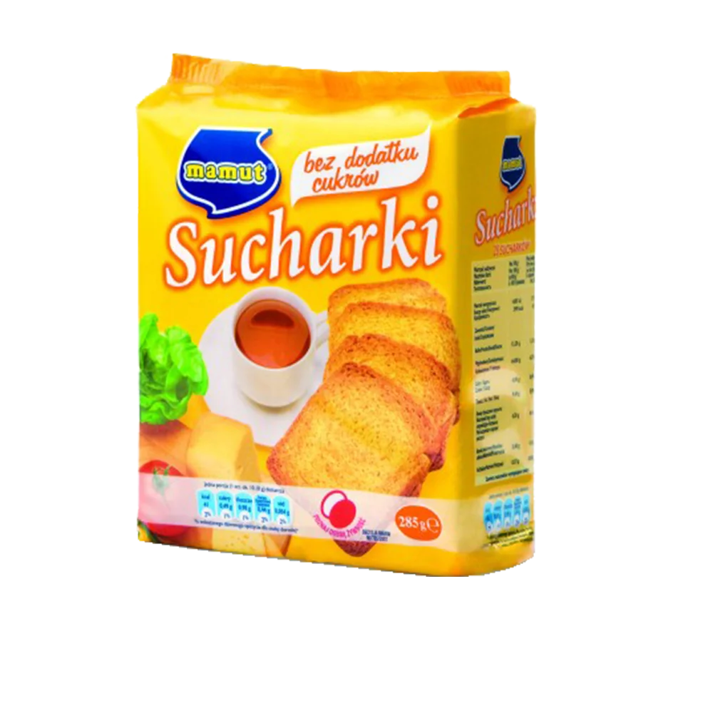 Sucharki bezcukrowe 285g Mamut