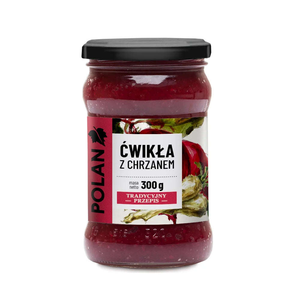 Ćwikła z chrzanem 300g Polan