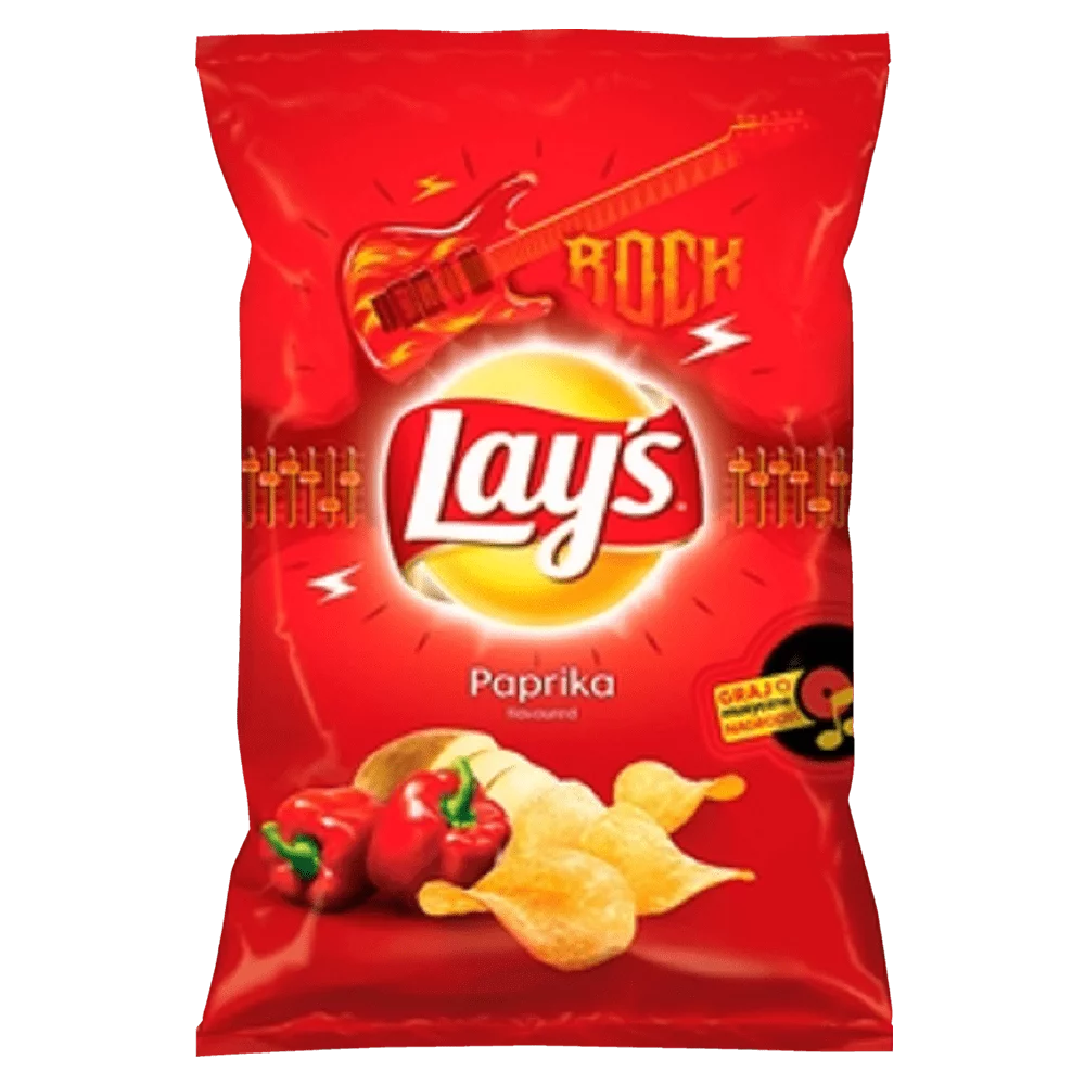 Chipsy Lay’s o smaku papryki 130g Frito Lay