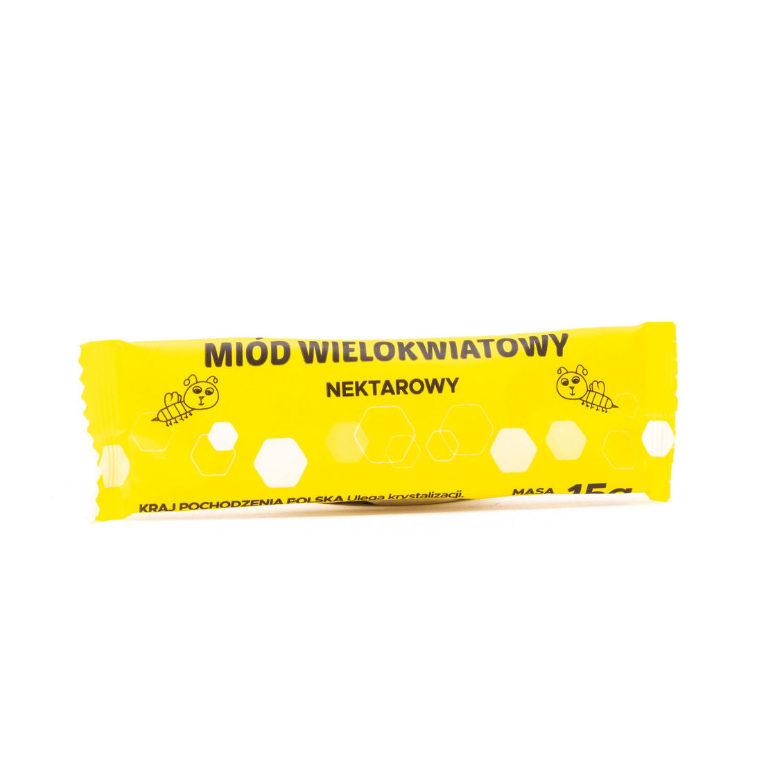 Miód wielokwiatowy nektarowy saszetka 15g Łysoń