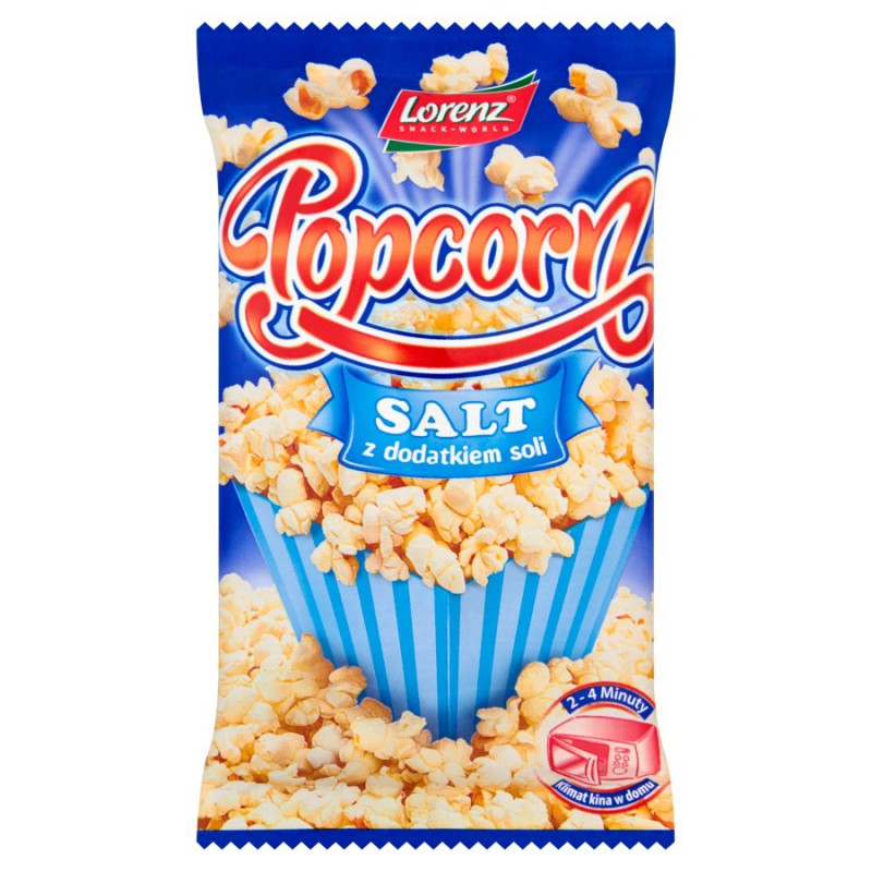 Popcorn Salt Z Dodatkiem Soli 90g Lorenz