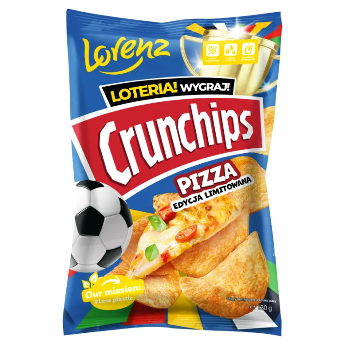 Chipsy o smaku pizzy 130g Crunchips