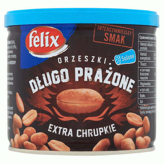 Orzeszki ziemne długo prażone 140g Felix