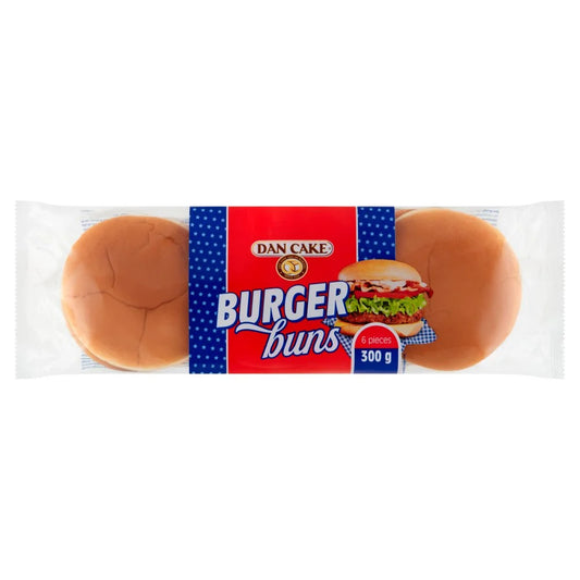 Bułki do hamburgerów bez sezamu 300g Dan Cake
