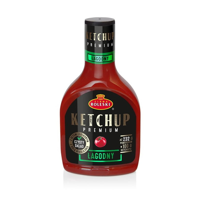 Ketchup Łagodny Premium 465g Roleski