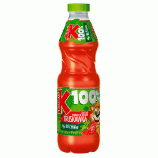 Kubuś 100% jabłko/marchew/truskawka/banan 0,85l