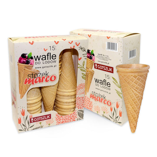 Stożki do lodów 90g Marco