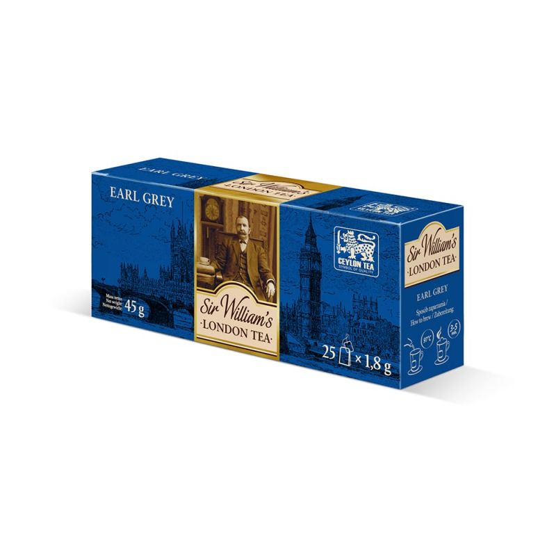 Herbata czarna Earl Grey 25 x 1,8 g Sir Williams London Tea