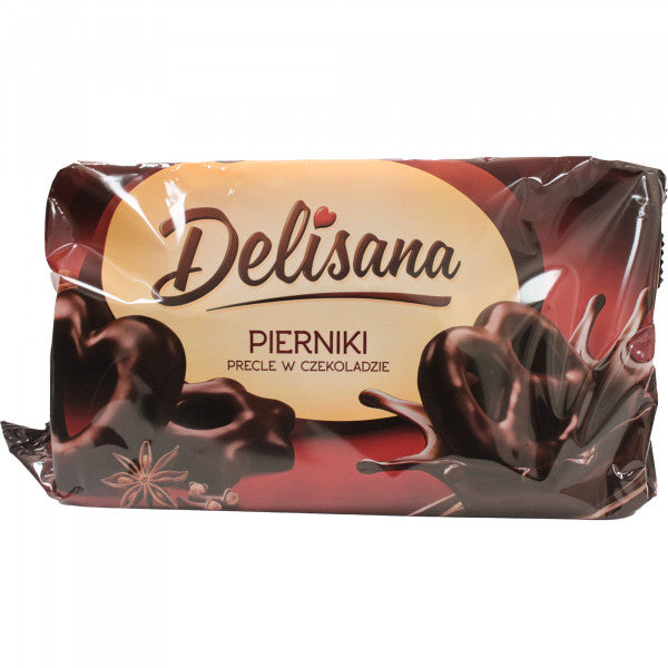 Pierniki precle w czekoladzie 400 g Delisana