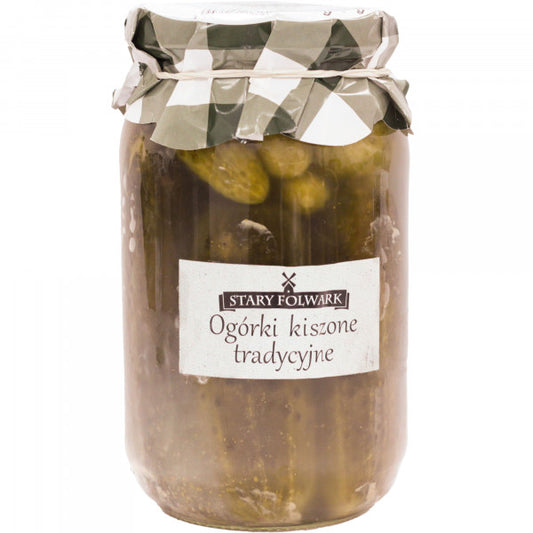 Ogórki kwaszone 870g Stary Folwark