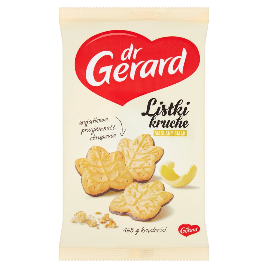 Listki Kruche ciastka maślane 165g Dr Gerard