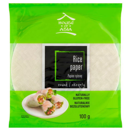 Papier ryżowy okrągły 100g House of Asia