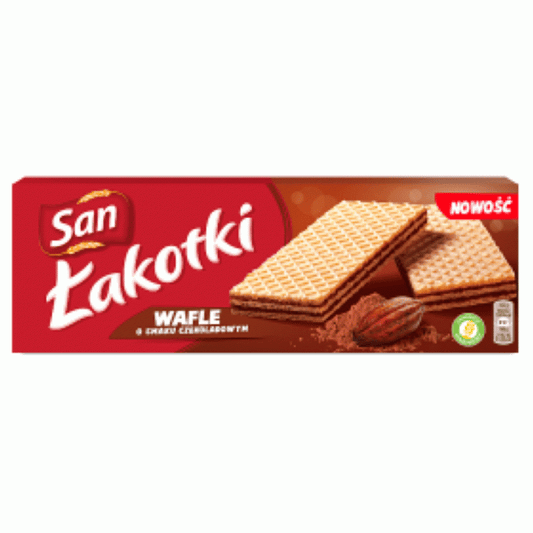 Wafle Łakotki Czekoladowe 146g San