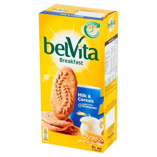 Ciastka zbożowe z mlekiem 300 g belVita Breakfast