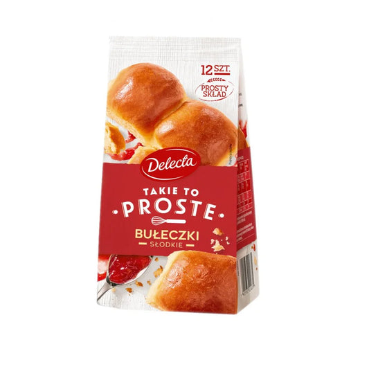 Słodkie bułeczki Delecta 340g Bakalland