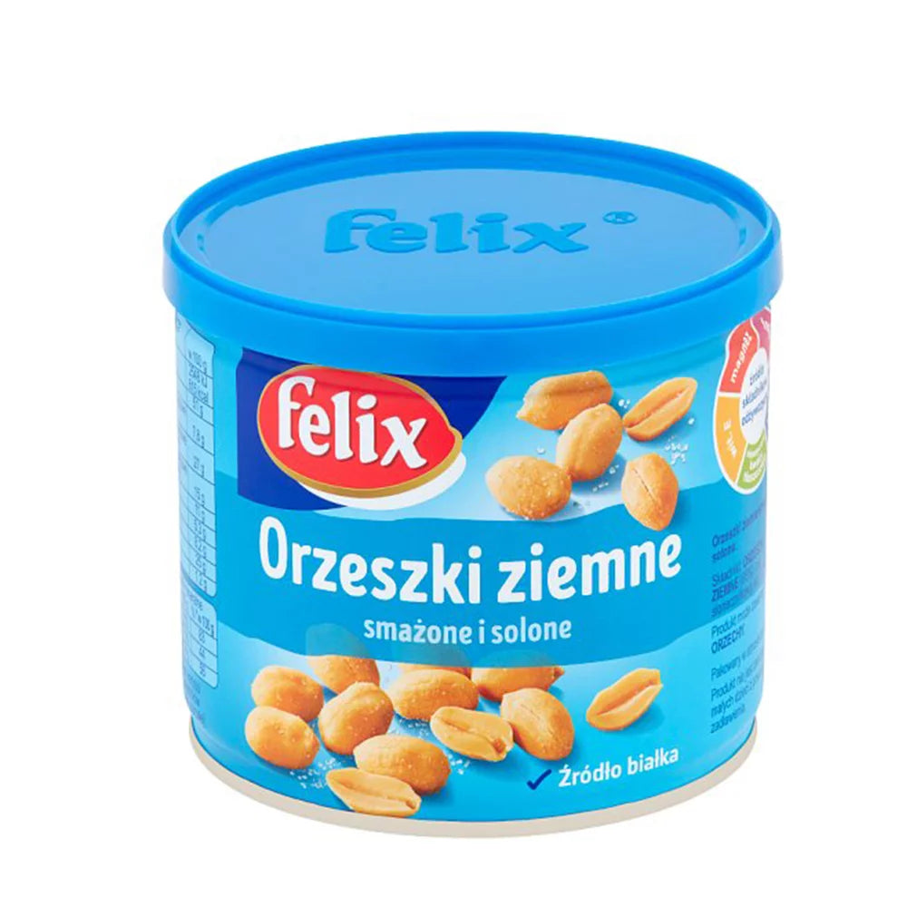 Orzeszki ziemne prażone solone Felix puszka 140g Intersnack