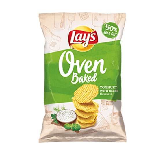 Chipsy Lay’s Prosto z pieca o smaku jogurtu z ziołami 110g Frito Lay