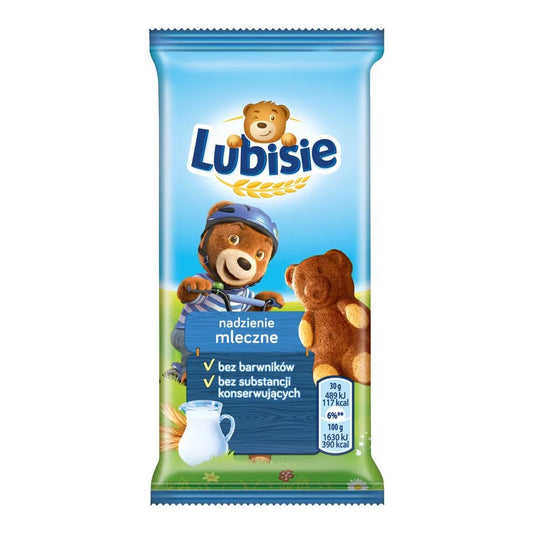 Ciastka Lubisie z nadzieniem mlecznym 30g Lu Polska