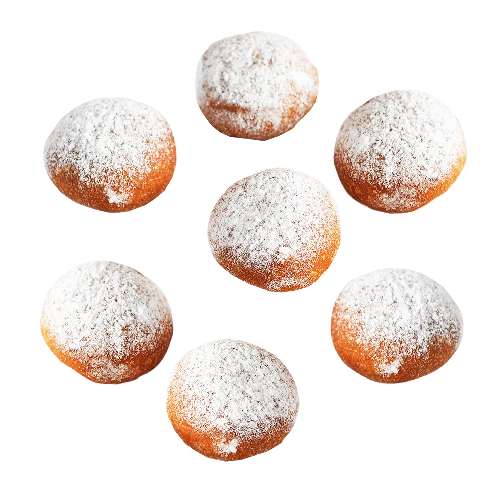 Pączki z nadzieniem o smaku różanym kg Społem PSS