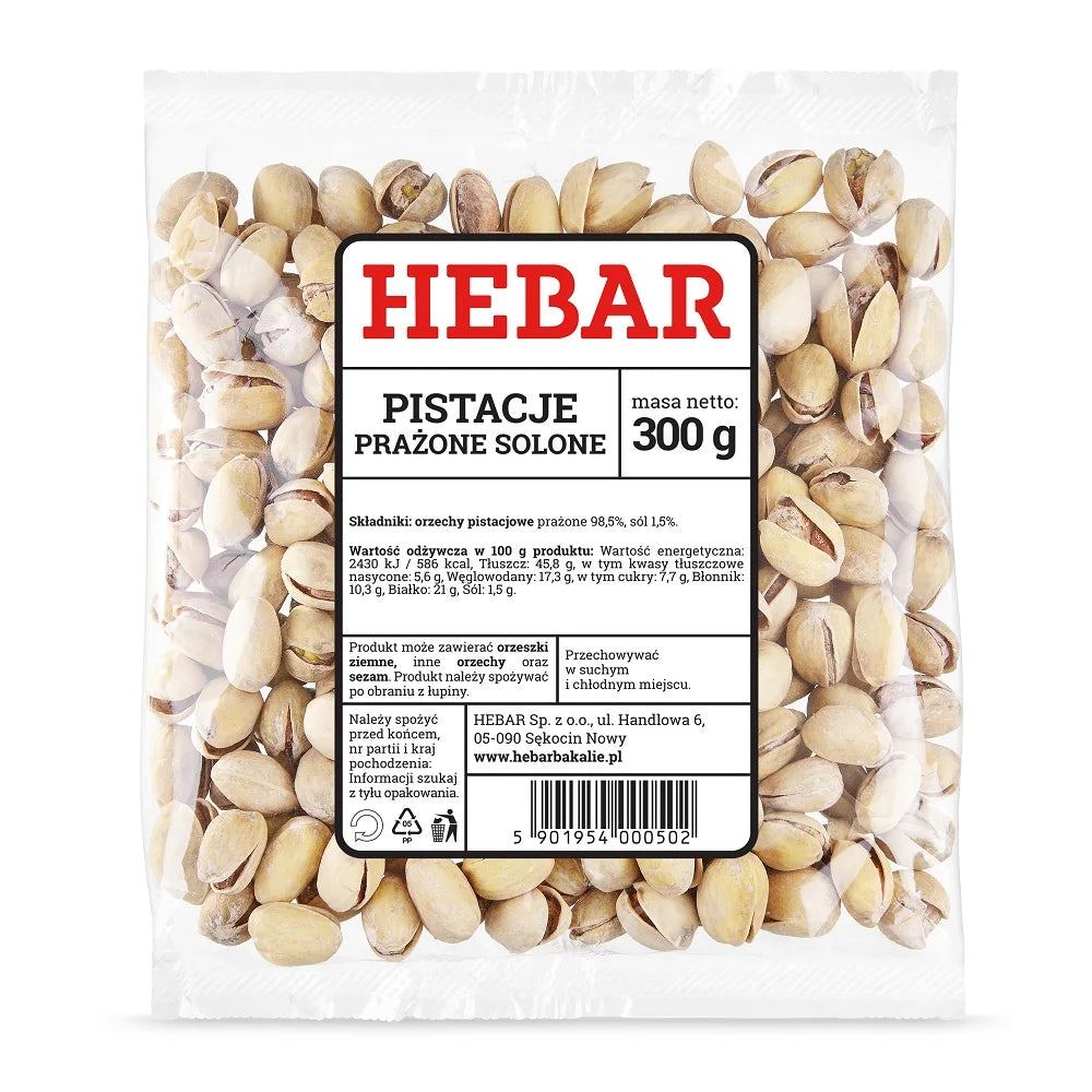 Pistacje 300g Hebar