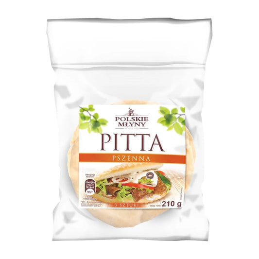 Pitta pszenna 210g 3szt Polskie Młyny
