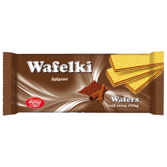 Wafle 180g kakaowe Skawa