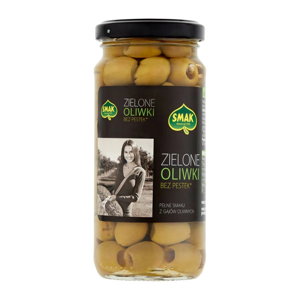 Oliwki zielone bez pestek 220g Smak