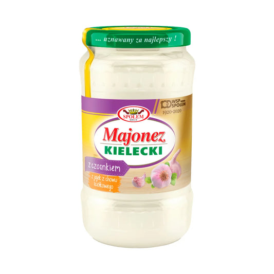 Majonez kielecki z czosnkiem 310ml WSP Społem