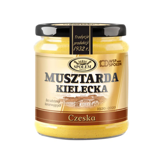 Musztarda czeska 190g WSP Społem