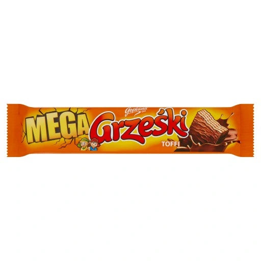 Wafle Grześki MEGA Toffi w Czekoladzie 48g