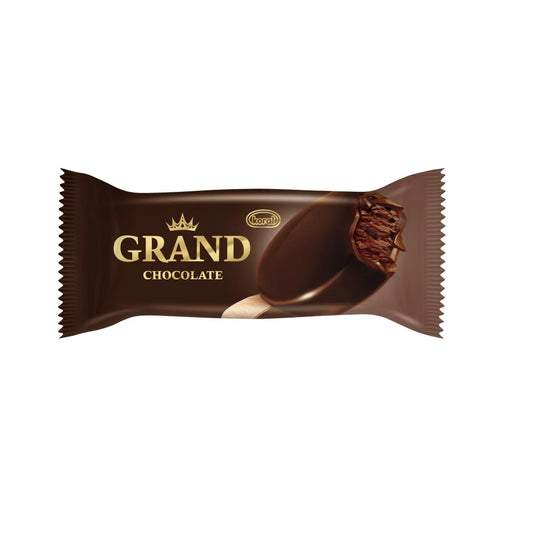 Lody Grand o smaku czekoladowym w czekoladzie 120ml Koral
