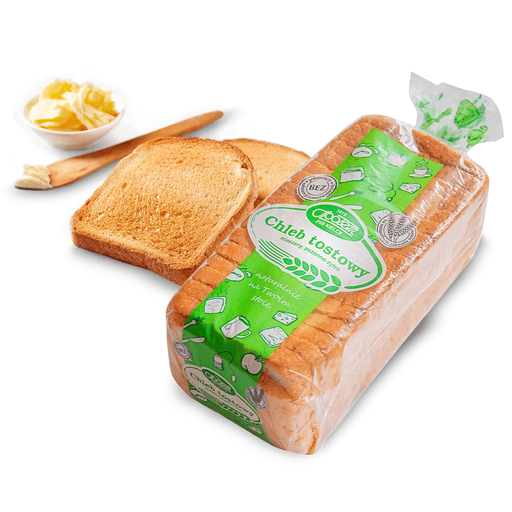 Chleb tostowy krojony 320g Społem PSS