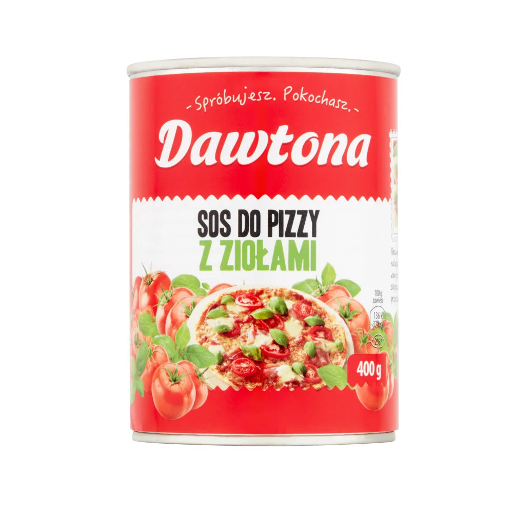 Sos do pizzy z ziołami 400g Dawtona