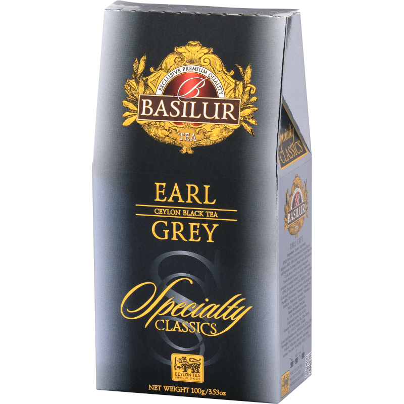 Czarna herbata cejlońska  Earl Grey 100g Basilur