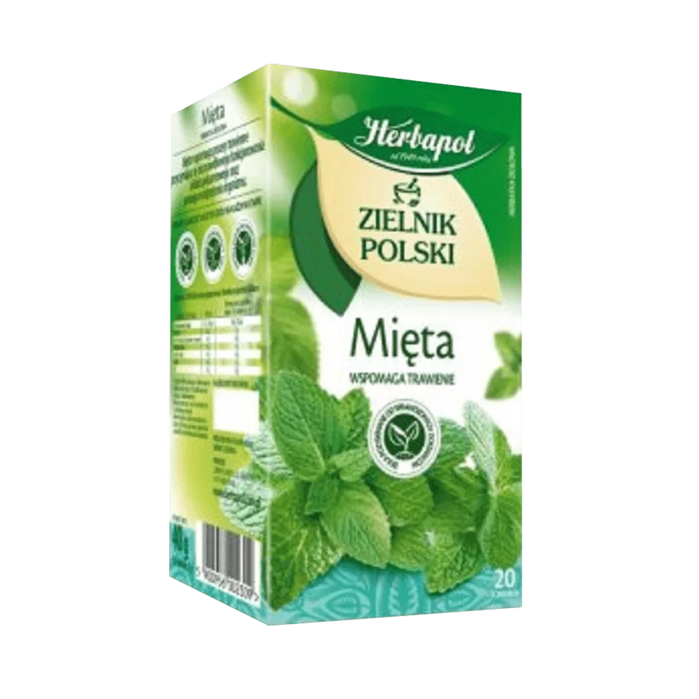 Herbata ekspresowa zielnik polski mięta 20szt. Herbapol