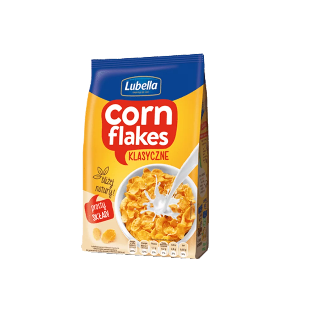 Płatki śniadaniowe corn flakes 250g Lubella