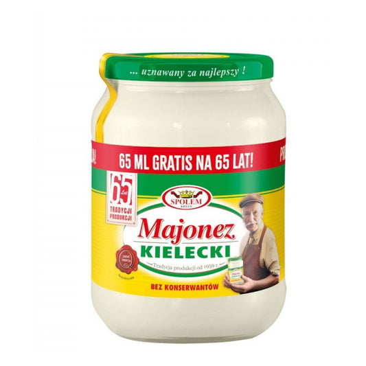 Majonez kielecki 585ml +65ml WSP Społem