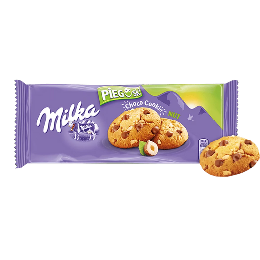 Ciastka Milka pieguski z czekoladą i orzechami 135g Lu Polska