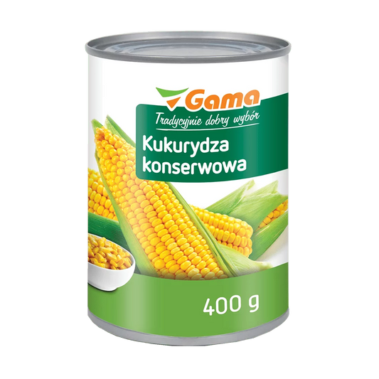 Kukurydza konserwowa 400g MW Gama