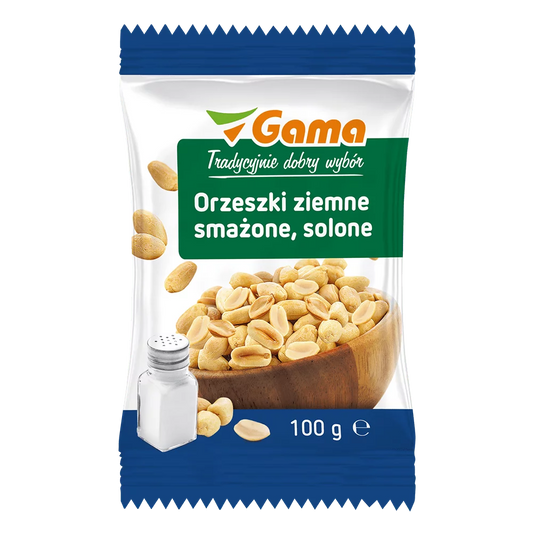 Orzeszki ziemne solone 100g Marka Własna Gama