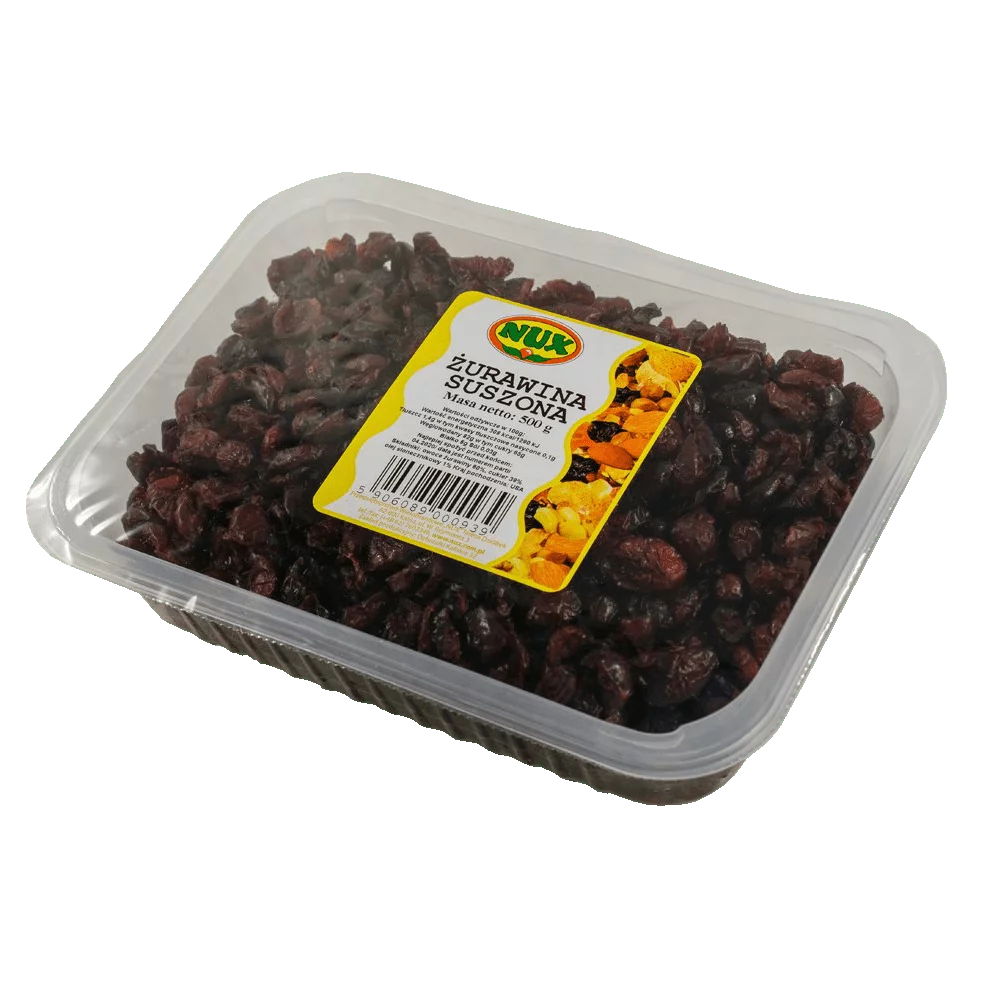 Żurawina suszona 500g Nux