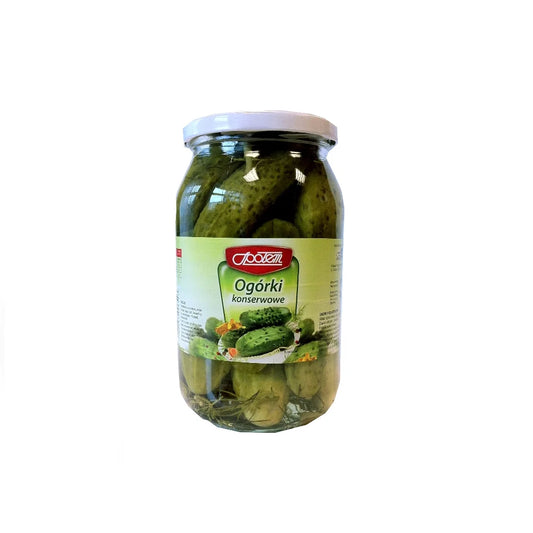 Ogórki konserwowe 870g MW Społem