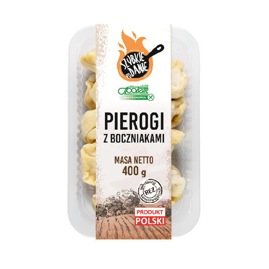 Pierogi z boczniakami 400g Społem PSS