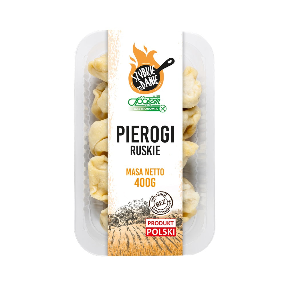 Pierogi ruskie 400g Społem PSS