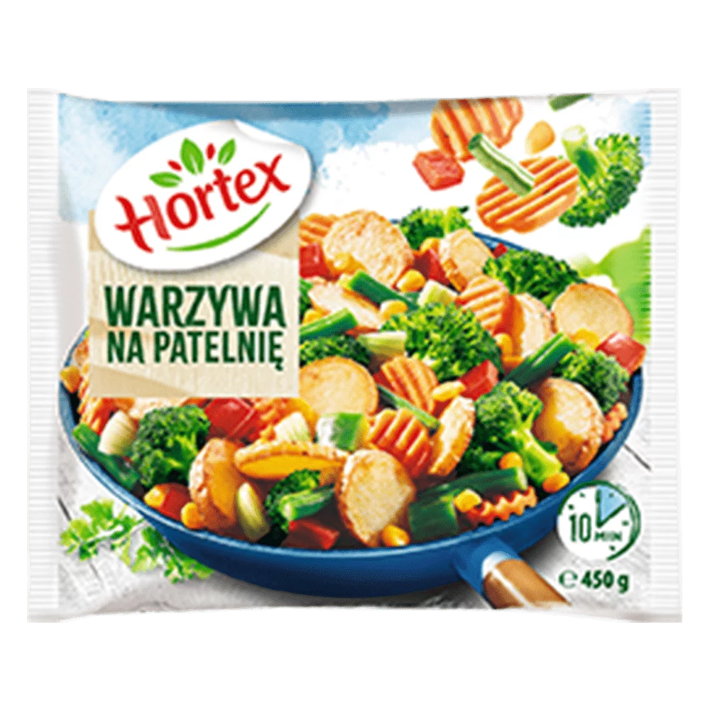 Warzywa na patelnię mrożone 450g Hortex