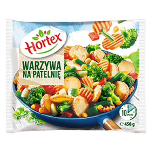 Warzywa na patelnię mrożone 450g Hortex