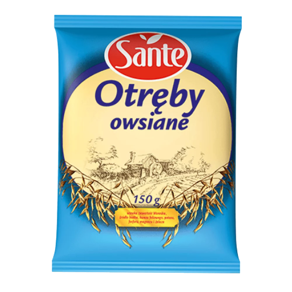 Otręby owsiane 150g Sante