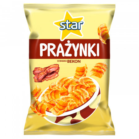 Prażynki o smaku bekonu 130g Star