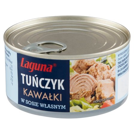 Tuńczyk w kawałkach w sosie własnym 170g Laguna