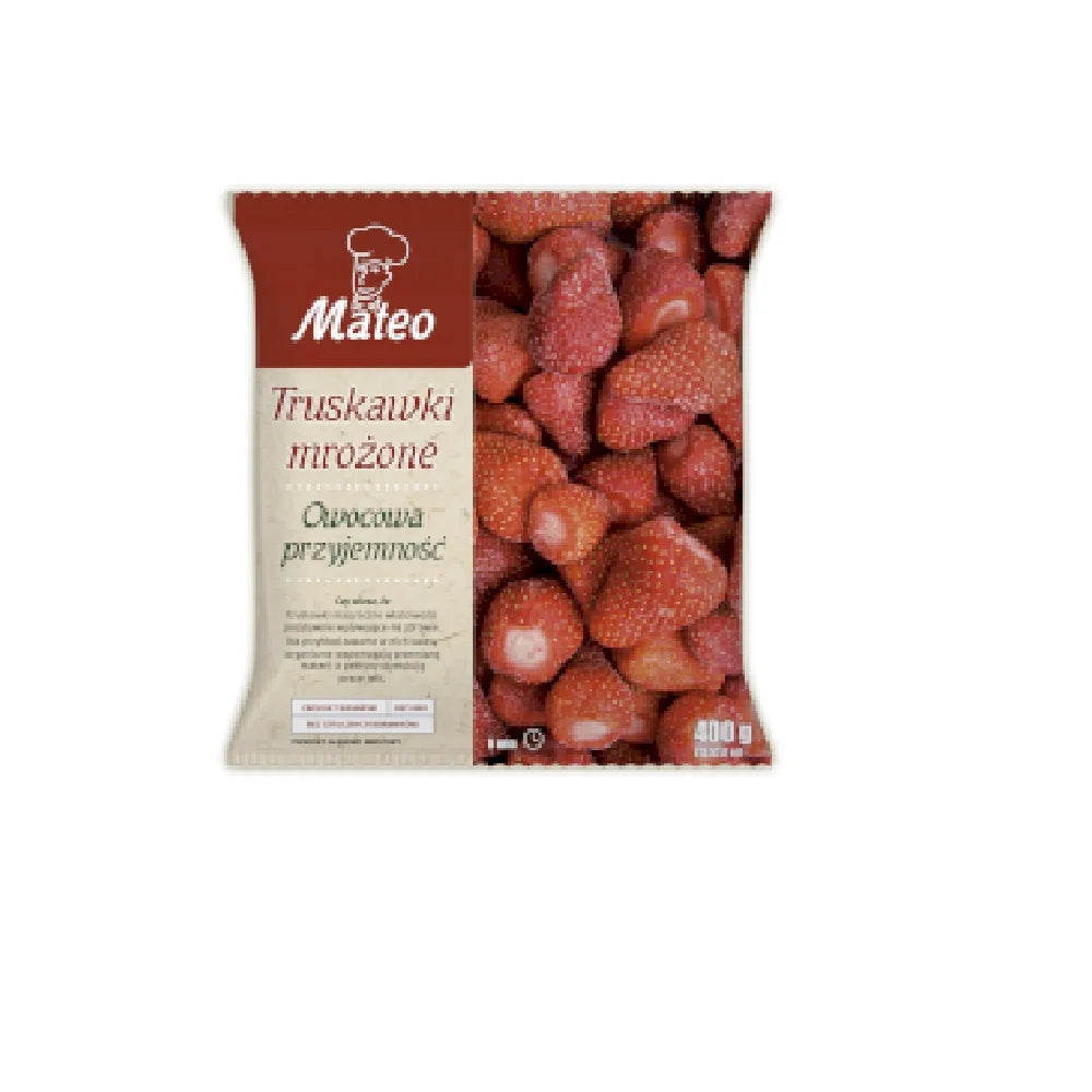 Truskawki mrożone 400g Mateo
